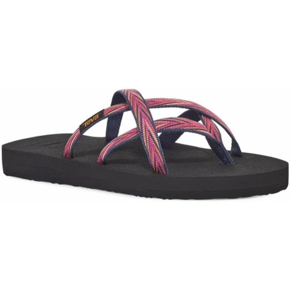 Teva Women's Olowahu Flip-Flop Indigo Rose Violet - Picture 2 of 4